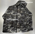 A BATHING APE MULTI PIXEL CAMO MESH HOODIE JACKET