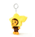 A BATHING APE BABY MILO STORE BABY MILO STA PLUSH DOLL KEYCHAIN