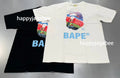 A BATHING APE CARP STREAMER PHOTO APE HEAD TEE