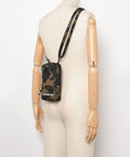 A BATHING APE 1ST CAMO CORDURA PHONE SHOULDER BAG