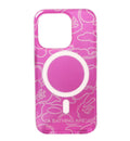 A BATHING APE NEON CAMO IPHONE 15 PRO CLEAR CASE