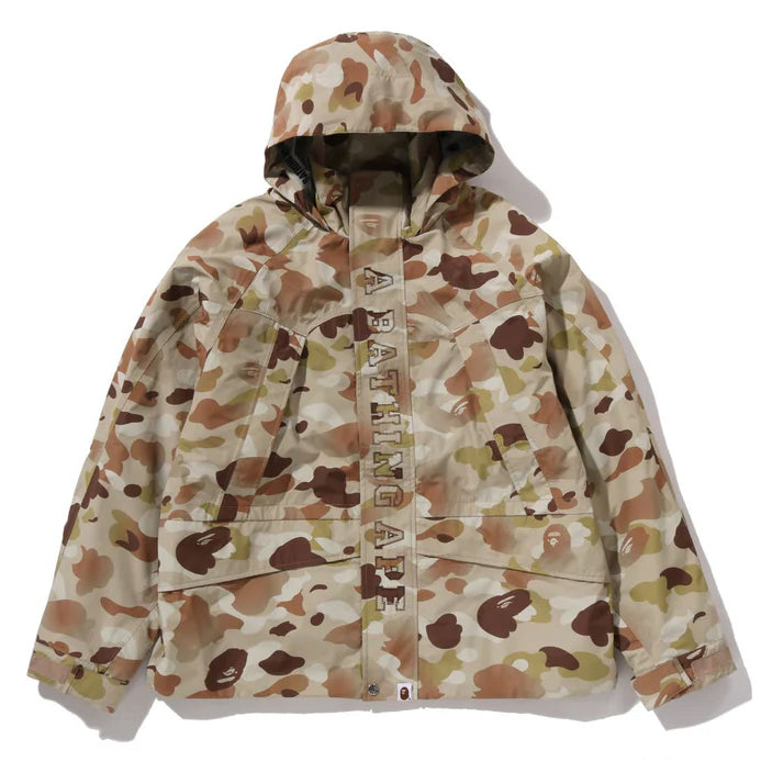 A BATHING APE GRADATION CAMO 2 IN 1 SNOWBOARD JACKET