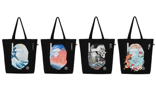 A BATHING APE BAPE x UKIYO-E TOTE BAG