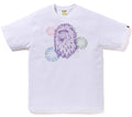 A BATHING APE APE HEAD FIREWORK TEE #2