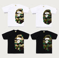 A BATHING APE 1ST CAMO SIDE BIG APE HEAD TEE