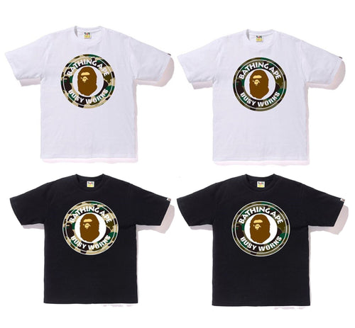 A BATHING APE 1ST CAMO BUSY WORKS TEE