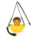 A BATHING APE BABY MILO STORE BABY MILO SILICON CROSS BAG