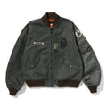 A BATHING APE MULTI PATCH BOMBER JACKET