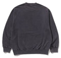A BATHING APE GARMENT DYE COLLEGE RELAXED FIT CREWNECK SWEAT SHIRT