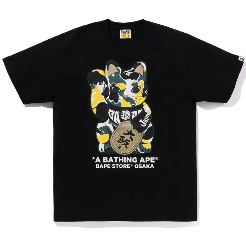 A BATHING APE BAPE STORE OSAKA MANEKINEKO TEE ( OSAKA LIMITED )