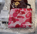 A BATHING APE ABC CAMO MINI ZIPPED WALLET