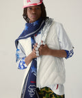 A BATHING APE MEGA BAPE STA QUILTED LIGHT DOWN VEST