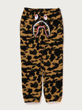 A BATHING APE 1ST CAMO SHARK SWEAT PANTS