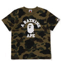 A BATHING APE BAPE KIDS 1ST CAMO COLLEGE TEE