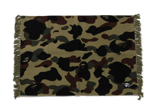 A BATHING APE 1ST CAMO JACQUARD RUG