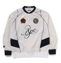 A BATHING APE MULTI LOGO RELAXED FIT PULLOVER