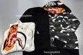 A BATHING APE CITY CAMO TIGER SHARK FULL ZIP HOODIE