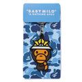 A BATHING APE BABY MILO KABUTO RUBBER KEYCHAIN