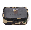 A BATHING APE 1ST CAMO CLEAR POUCH