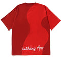 A BATHING APE CUTTING COLLEGE RELAXED TEE