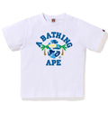 A BATHING APE BAPE KIDS ABC CAMO COLLEGE SUMMER TEE