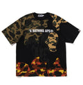 A BATHING APE 1ST CAMO UPCYCLED LOGO RELAXED FIT TEE