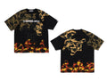 A BATHING APE 1ST CAMO UPCYCLED LOGO RELAXED FIT TEE