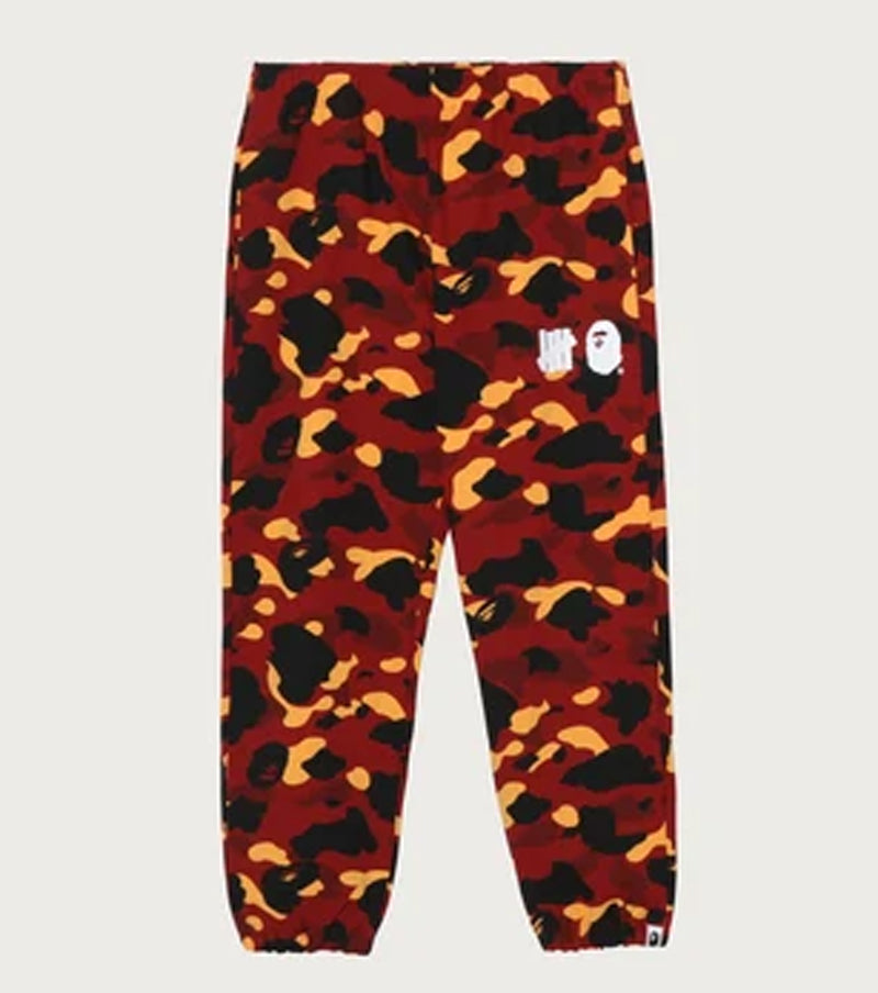 A BATHING APE BAPE x UNDEFEATED UNDFTD RELAXED FIT SWEAT PANTS