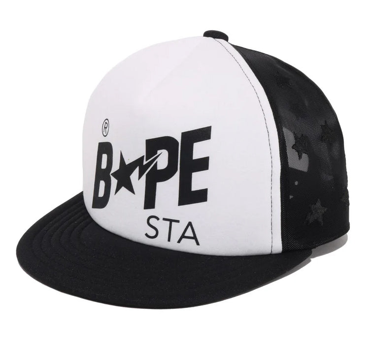 A BATHING APE BAPE KIDS BAPE STA MESH CAP
