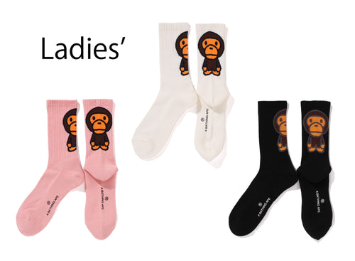 A BATHING APE Ladies' BABY MILO SOCKS