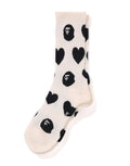 A BATHING APE Ladies' I LOVE BAPE MONOGRAM SOCKS