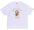 A BATHING APE BAPE x DEF JAM CAMO COLLEGE RELAXED FIT TEE