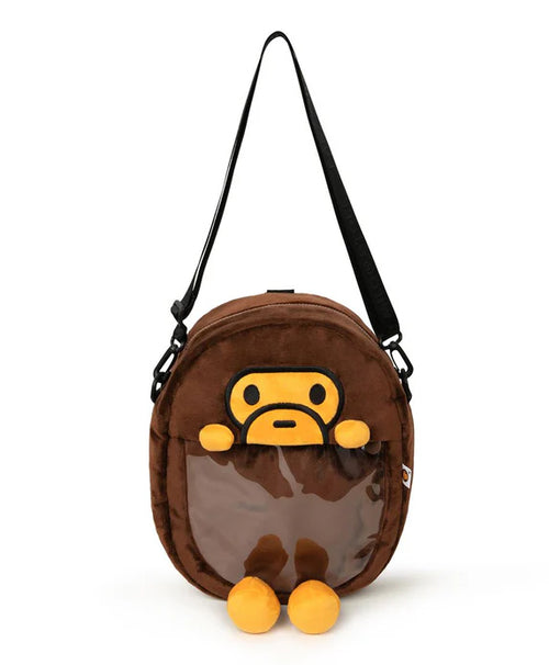 A BATHING APE BABY MILO STORE BABY MILO SMALL CROSS BAG