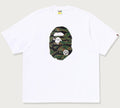 A BATHING APE TIGER CAMO APE HEAD RELAXED FIT TEE