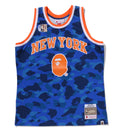 A BATHING APE BAPE x M&N NBA NEW YORK KNICKS SWINGMAN JERSEY