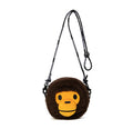 A BATHING APE BABY MILO STORE BABY MILO FACE CROSS BAG