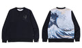 A BATHING APE BAPE x UKIYO-E CREWNECK #1