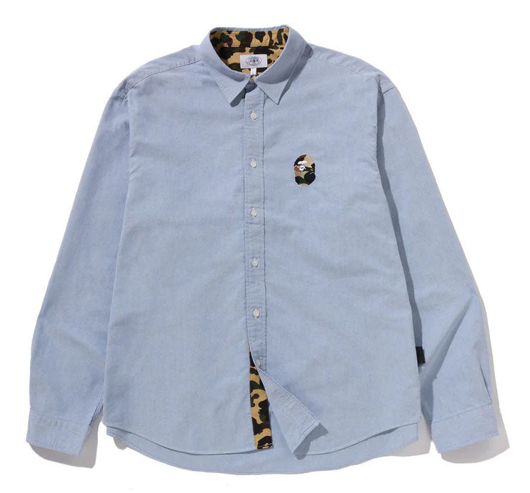 A BATHING APE 1ST CAMO ONE POINT RELAXED FIT SHIRTS - happyjagabee store