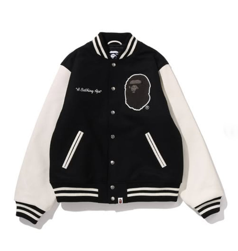 A BATHING APE BAPE UNIV VARSITY JACKET