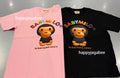 A BATHING APE Ladies' 3D BABY MILO TEE