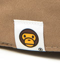 A BATHING APE BABY MILO STORE BABY MILO EMBROIDERY PANEL CAP