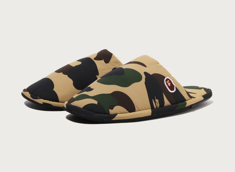 A BATHING APE 1ST CAMO SLIPPERS