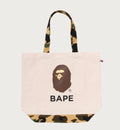 A BATHING APE 1ST CAMO APE HEAD TOTE BAG