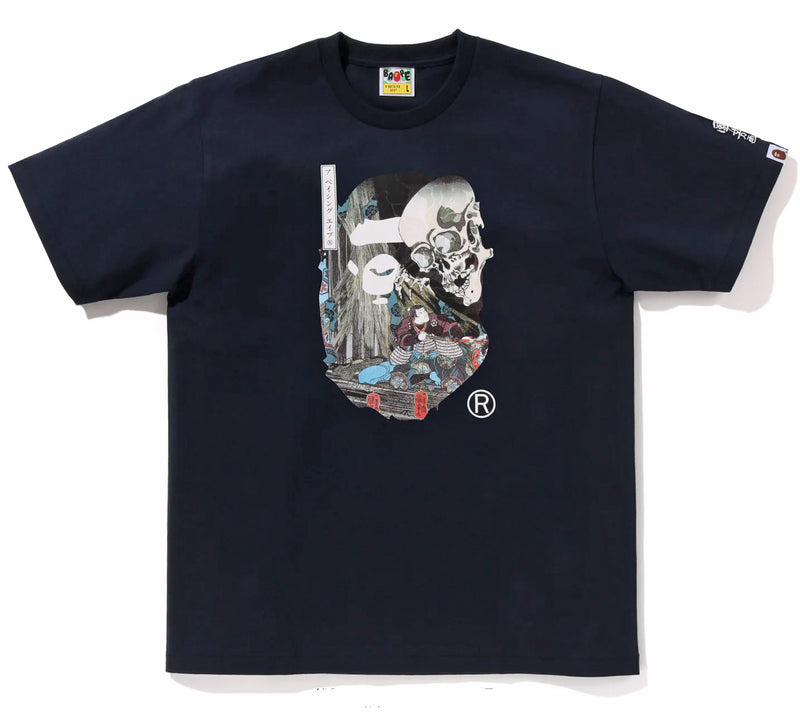 A BATHING APE BAPE x UKIYO-E APE HEAD TEE #3