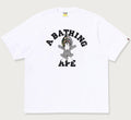 A BATHING APE BABY MILO SHARK SEIJIN COLLEGE RELAXED FIT TEE