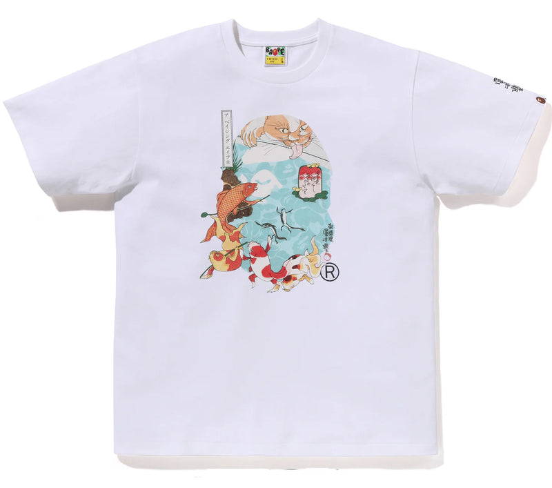 A BATHING APE BAPE x UKIYO-E APE HEAD TEE #4
