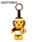 A BATHING APE BABY MILO STORE BABY MILO 12ZODIAC PLUSH DOLL KEYCHAIN BLIND BOX