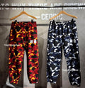 A BATHING APE BAPE x UNDEFEATED UNDFTD RELAXED FIT SWEAT PANTS