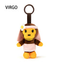A BATHING APE BABY MILO STORE BABY MILO 12ZODIAC PLUSH DOLL KEYCHAIN BLIND BOX