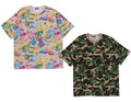 A BATHING APE BAPE ART CAMO APE HEAD ONE POINT TEE [Relaxed]